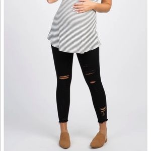 Pink Blush  Maternity Jeans